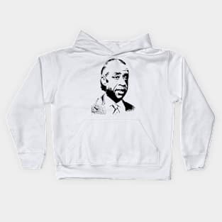 Al Sharpton Portrait Kids Hoodie